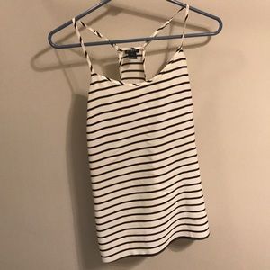 Striped J Crew tank top